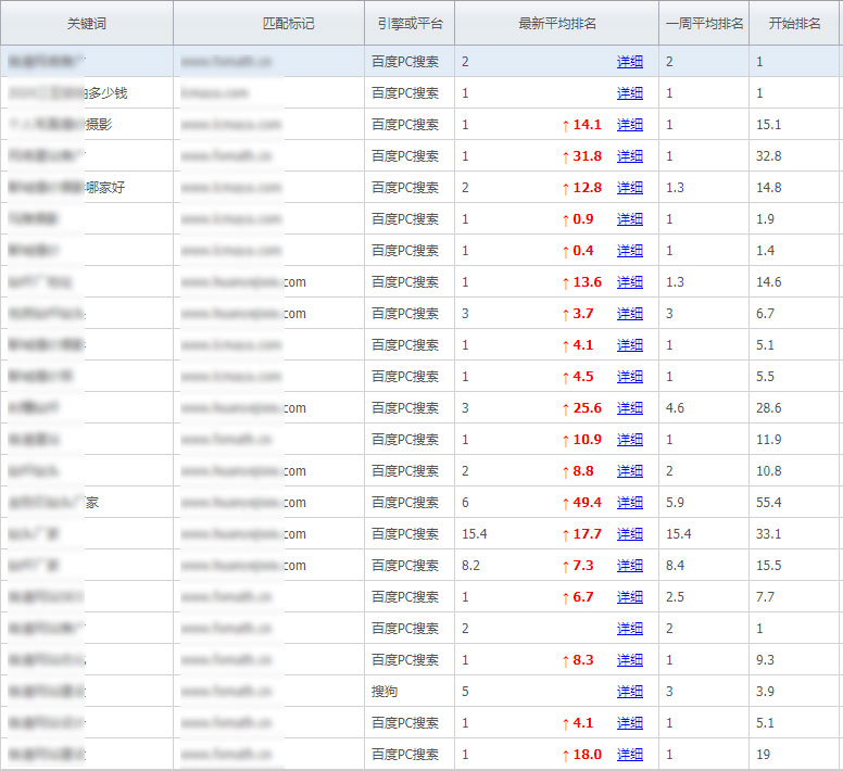 2020年6月网站SEO排名案例展示(图1)